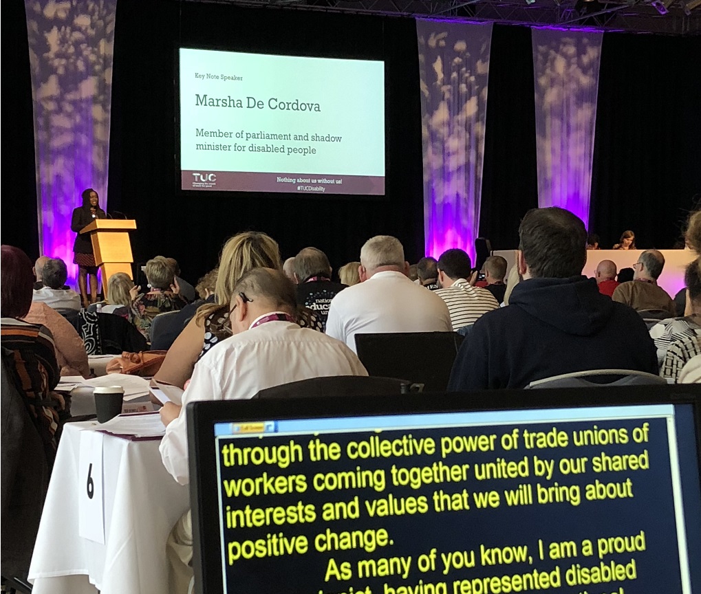 Marsha De Cordova Speaking