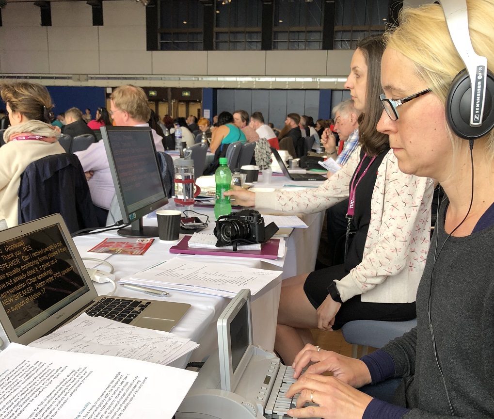 Hard At Work At The TUC